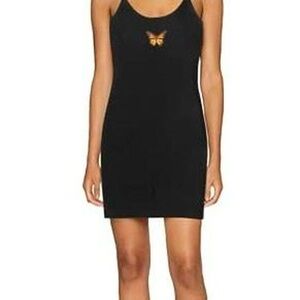 Y2k midi butterfly dress